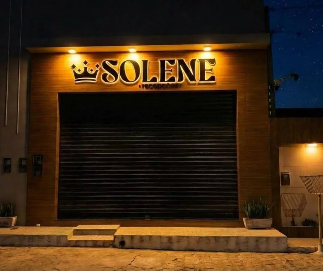 Salão principal decorado